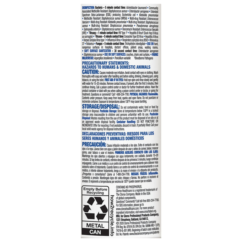Clorox Healthcare Citrace Surface Disinfectant, Citrus Scent, 14 oz -Case of 12 Clorox Healthcare Citrace Surface Disinfectant, Citrus Scent, 14 oz -Case of 12