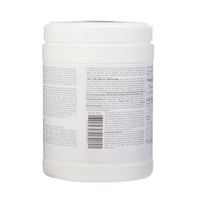 McKesson Surface Disinfectant Wipes, Large Canister -Box of 1 McKesson Surface Disinfectant Wipes, Large Canister -Box of 1