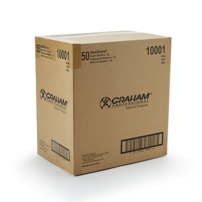 MediShorts Exam Shorts, Large / X-Large -Case of 50 MediShorts Exam Shorts, Large / X-Large -Case of 50