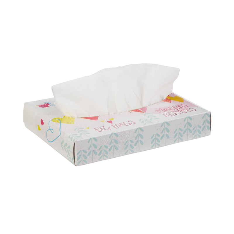 Kleenex Junior Facial Tissue, 2-Ply, Flat Box, White -Case of 3200 Kleenex Junior Facial Tissue, 2-Ply, Flat Box, White -Case of 3200