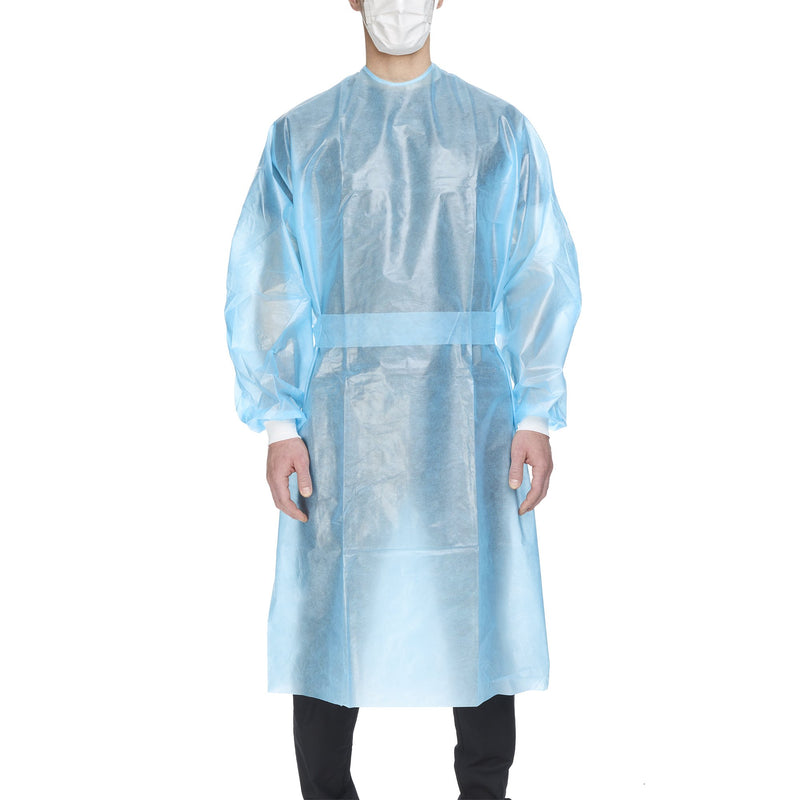 McKesson Full Back Chemotherapy Procedure Gown, X-Large -Bag of 10 McKesson Full Back Chemotherapy Procedure Gown, X-Large -Bag of 10