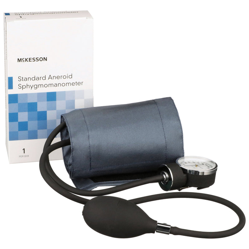 McKesson Brand Aneroid Sphygmomanometer with Cuff, Medium -Case of 20 McKesson Brand Aneroid Sphygmomanometer with Cuff, Medium -Case of 20