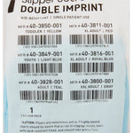 McKesson Terries Youth Slipper Socks Skid-Resistant Tread Sole and Top, Light Blue -Case of 48 McKesson Terries Youth Slipper Socks Skid-Resistant Tread Sole and Top, Light Blue -Case of 48