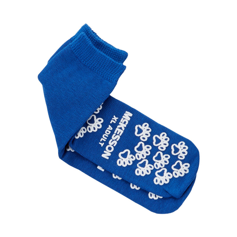 McKesson Terries Adult Slipper Socks, X-Large, Royal Blue -Case of 48 McKesson Terries Adult Slipper Socks, X-Large, Royal Blue -Case of 48