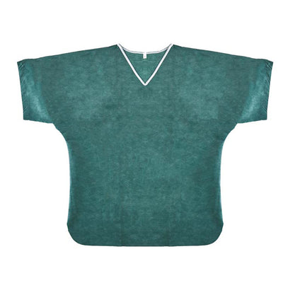Simply Soft Scrub Shirt, Small, Dark Green / Navy -Case of 30 Simply Soft Scrub Shirt, Small, Dark Green / Navy -Case of 30