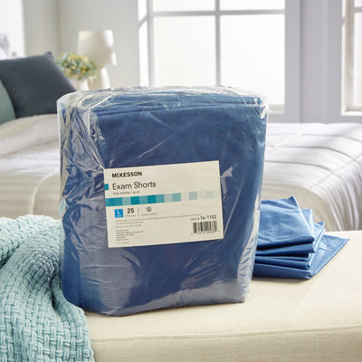 McKesson Patient Exam Shorts, Large -Bag of 25 McKesson Patient Exam Shorts, Large -Bag of 25