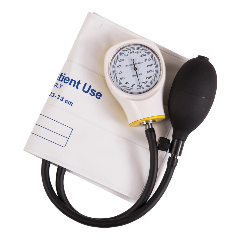 Mabis Aneroid Sphygmomanometer, White -Each Mabis Aneroid Sphygmomanometer, White -Each