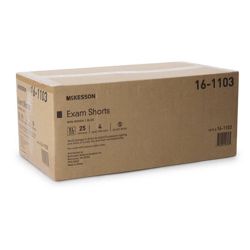 McKesson Patient Exam Shorts, X-Large -Bag of 25 McKesson Patient Exam Shorts, X-Large -Bag of 25