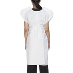 McKesson Patient Exam Gown Open Back, One Size Fits Most, White -Case of 50 McKesson Patient Exam Gown Open Back, One Size Fits Most, White -Case of 50