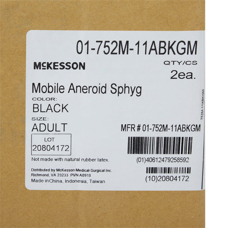 McKesson LUMEON Mobile Aneroid Sphygmomanometer Unit, Medium Cuff -Case of 2 McKesson LUMEON Mobile Aneroid Sphygmomanometer Unit, Medium Cuff -Case of 2