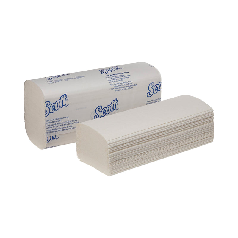 Scott Pro Scottfold Paper Towels Multi-Fold, 9.4 X 12.4 Inch, White -Case of 4375 Scott Pro Scottfold Paper Towels Multi-Fold, 9.4 X 12.4 Inch, White -Case of 4375