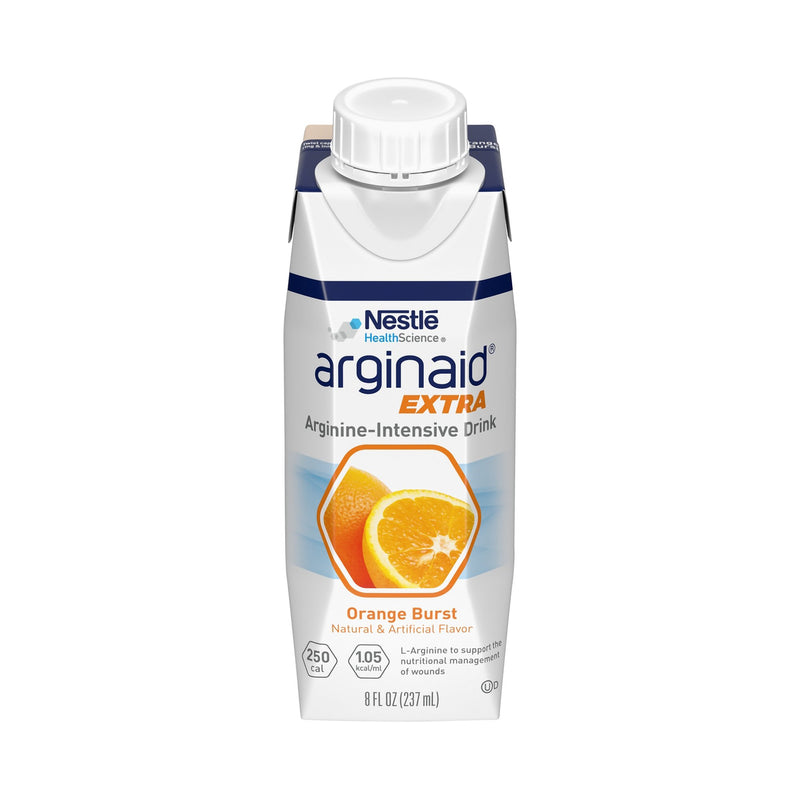Arginaid Extra Orange Arginine Supplement, 8 oz. Tetra Brik -Case of 24 Arginaid Extra Orange Arginine Supplement, 8 oz. Tetra Brik -Case of 24