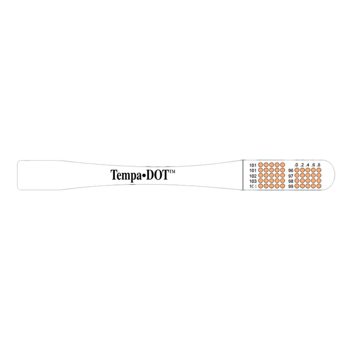 Tempa·DOT Disposable Oral Thermometer -Box of 100 Tempa·DOT Disposable Oral Thermometer -Box of 100