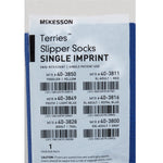 McKesson Terries Adult Slipper Socks, X-Large, Royal Blue -Case of 48 McKesson Terries Adult Slipper Socks, X-Large, Royal Blue -Case of 48