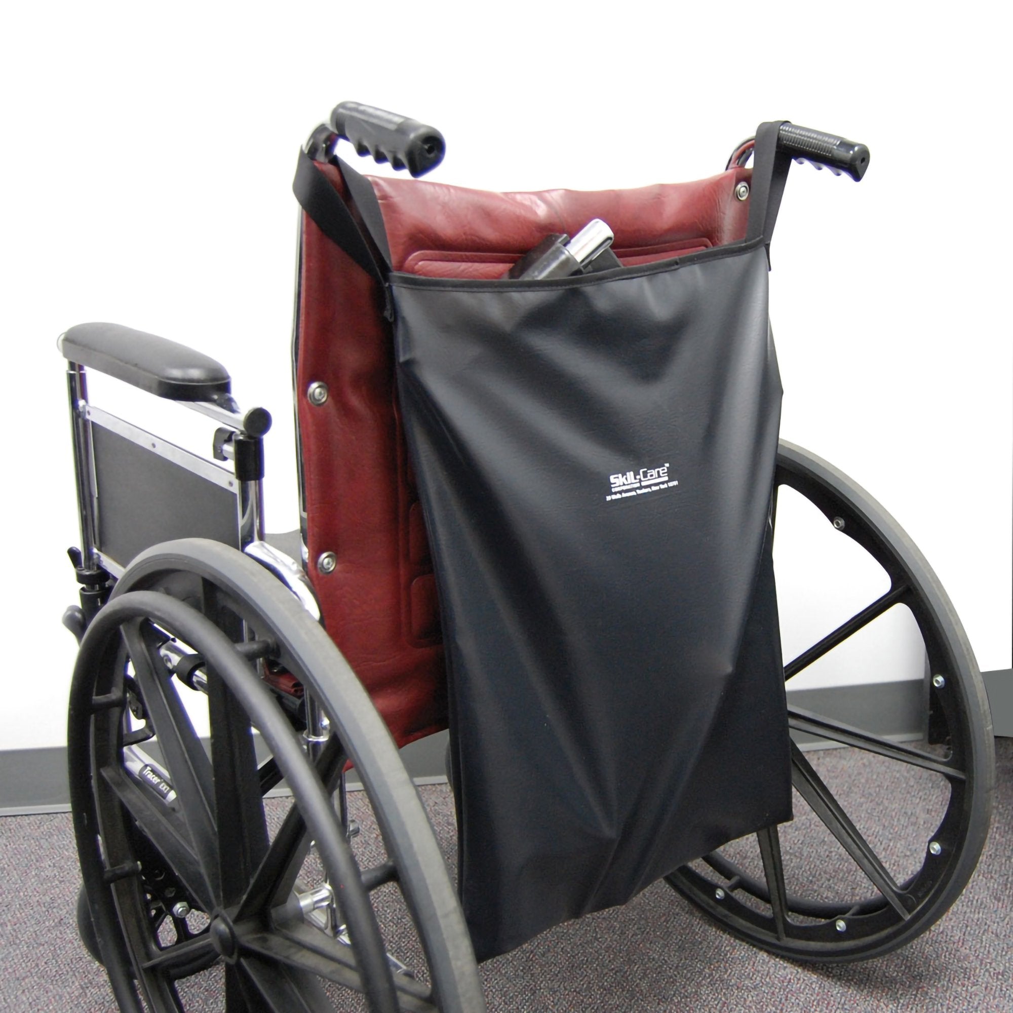 Skil-Care Footrest Bag for Use With Wheelchair, 14 in. L x 22 in. H, Vinyl -Each Skil-Care Footrest Bag for Use With Wheelchair, 14 in. L x 22 in. H, Vinyl -Each