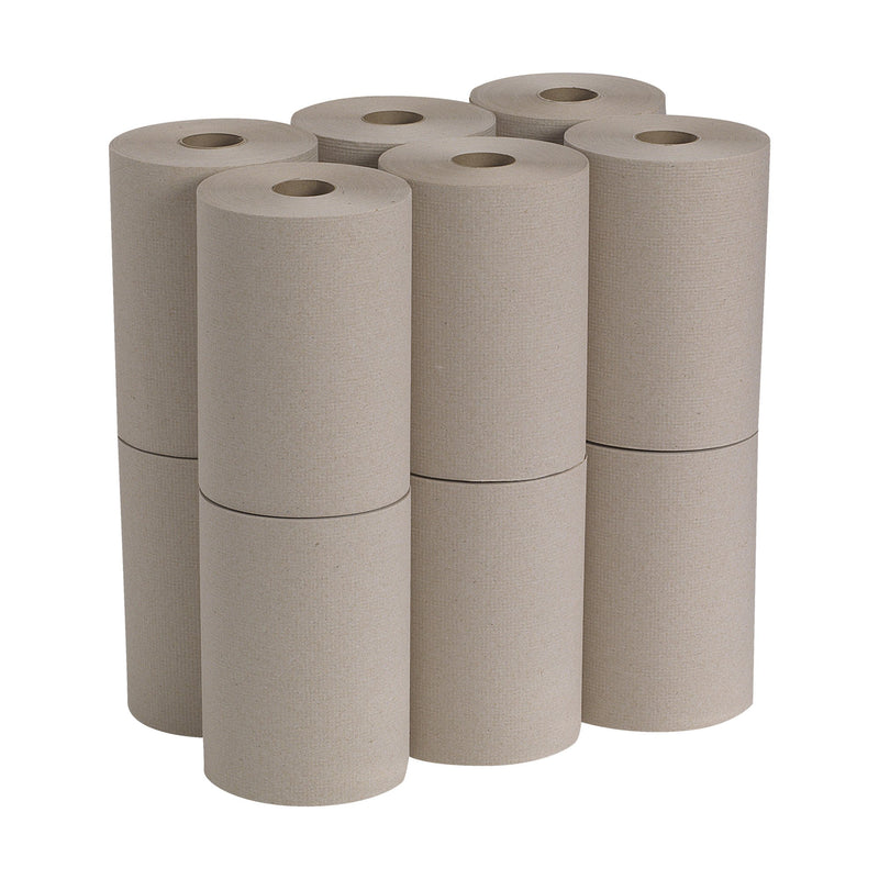 Pacific Blue Basic Brown Paper Towel, 7-7/8 Inch x 350 Foot, 12 Rolls per Case -Case of 12 Pacific Blue Basic Brown Paper Towel, 7-7/8 Inch x 350 Foot, 12 Rolls per Case -Case of 12
