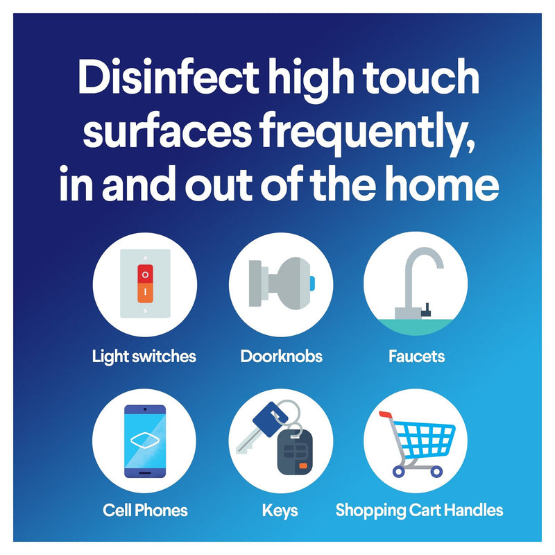 Clorox Surface Disinfectant Wipes, Small Canister -Case of 12 Clorox Surface Disinfectant Wipes, Small Canister -Case of 12
