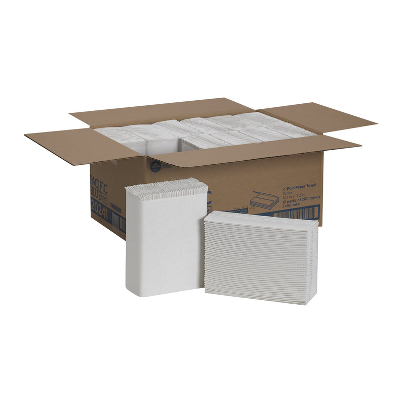 Pacific Blue Select Paper Towels, 3¼ x 10¼ Inch -Case of 2400 Pacific Blue Select Paper Towels, 3¼ x 10¼ Inch -Case of 2400