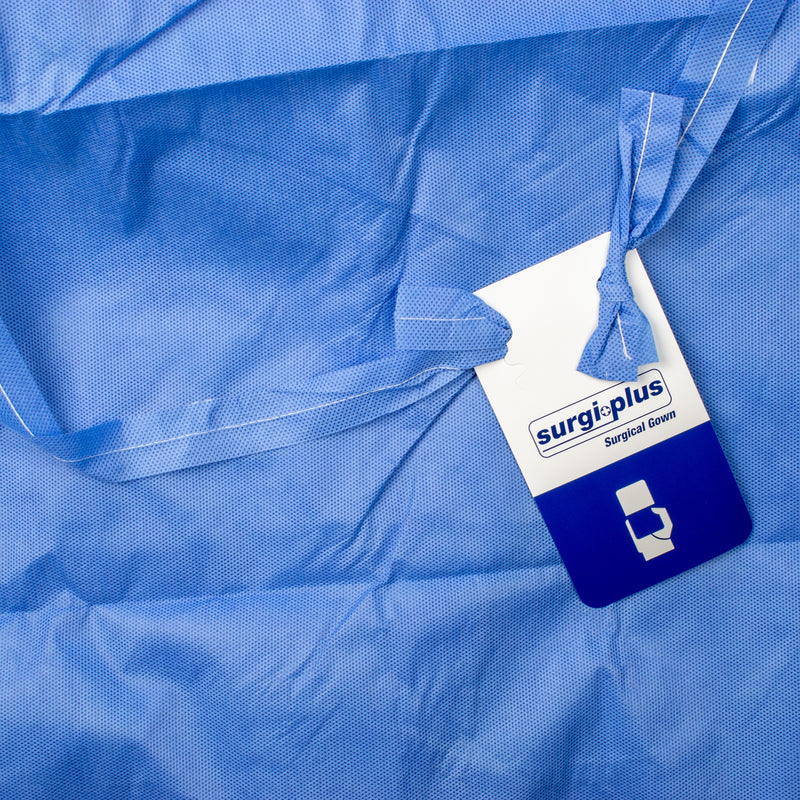 Cypress Non-Reinforced Surgical Gown with Towel, X-Large Blue -Case of 28 Cypress Non-Reinforced Surgical Gown with Towel, X-Large Blue -Case of 28