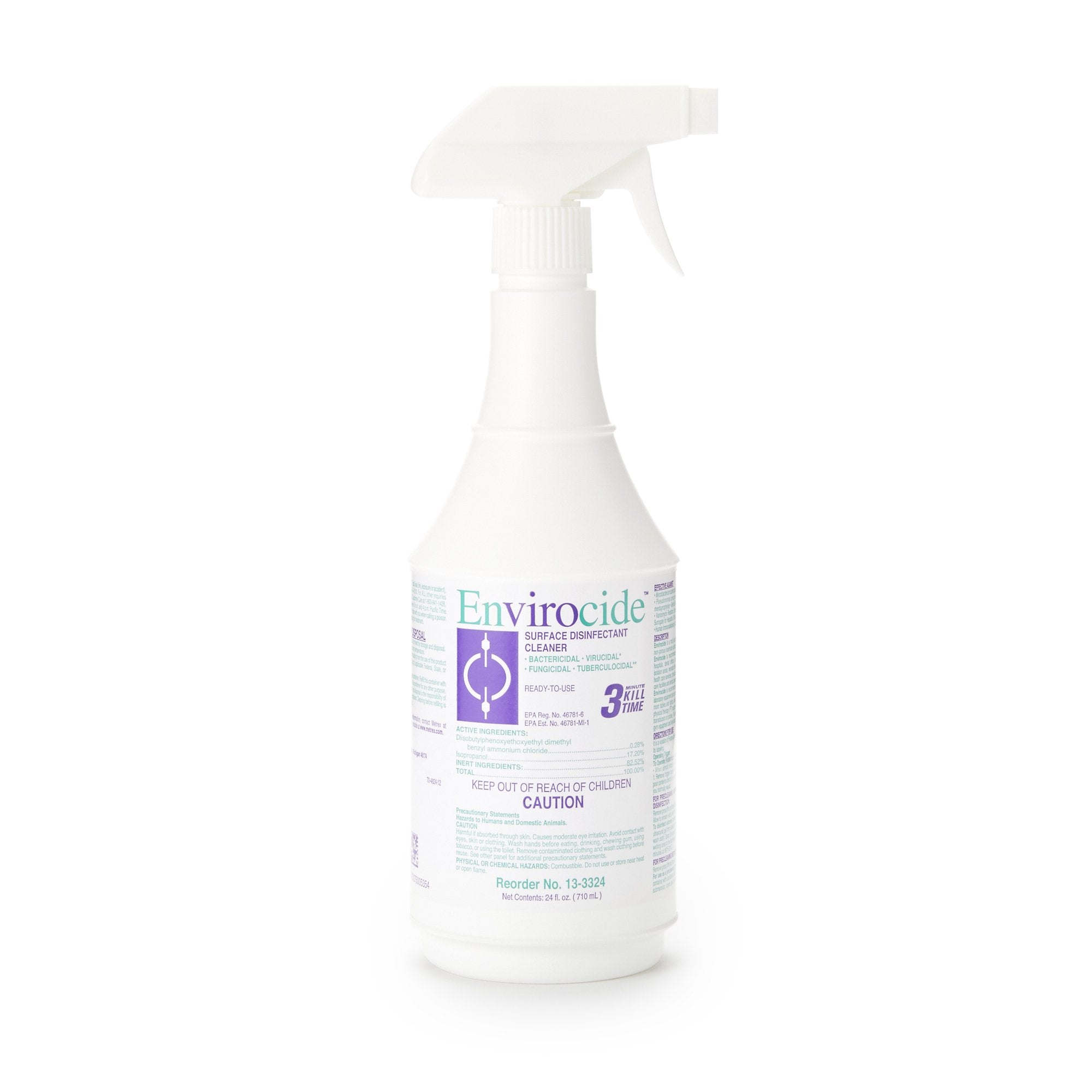 Envirocide Surface Disinfectant Cleaner -Case of 12 Envirocide Surface Disinfectant Cleaner -Case of 12