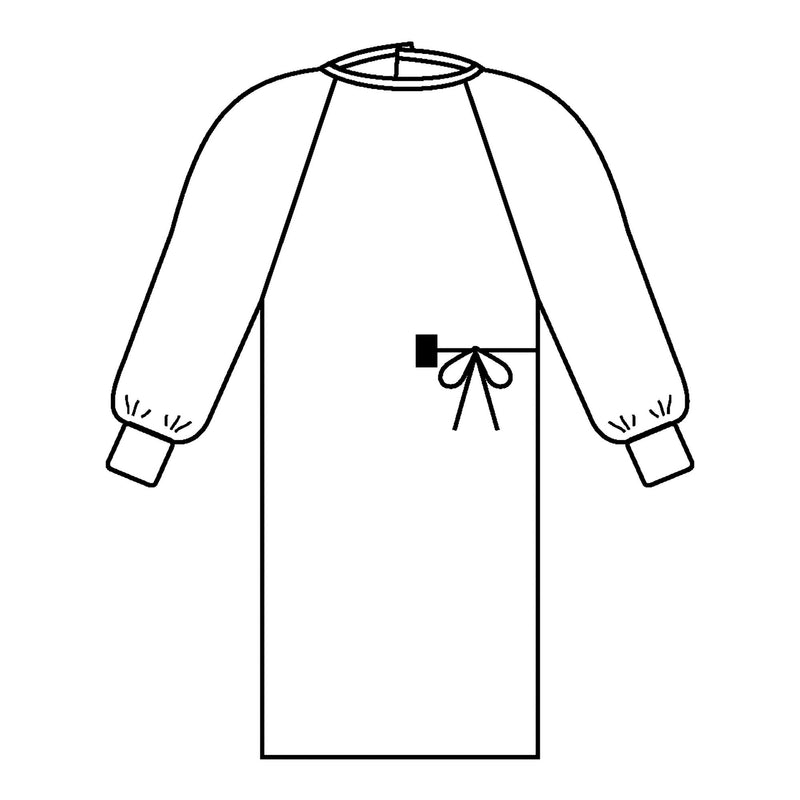 Evolution 4 Non-Reinforced Surgical Gown with Towel -Case of 34 Evolution 4 Non-Reinforced Surgical Gown with Towel -Case of 34