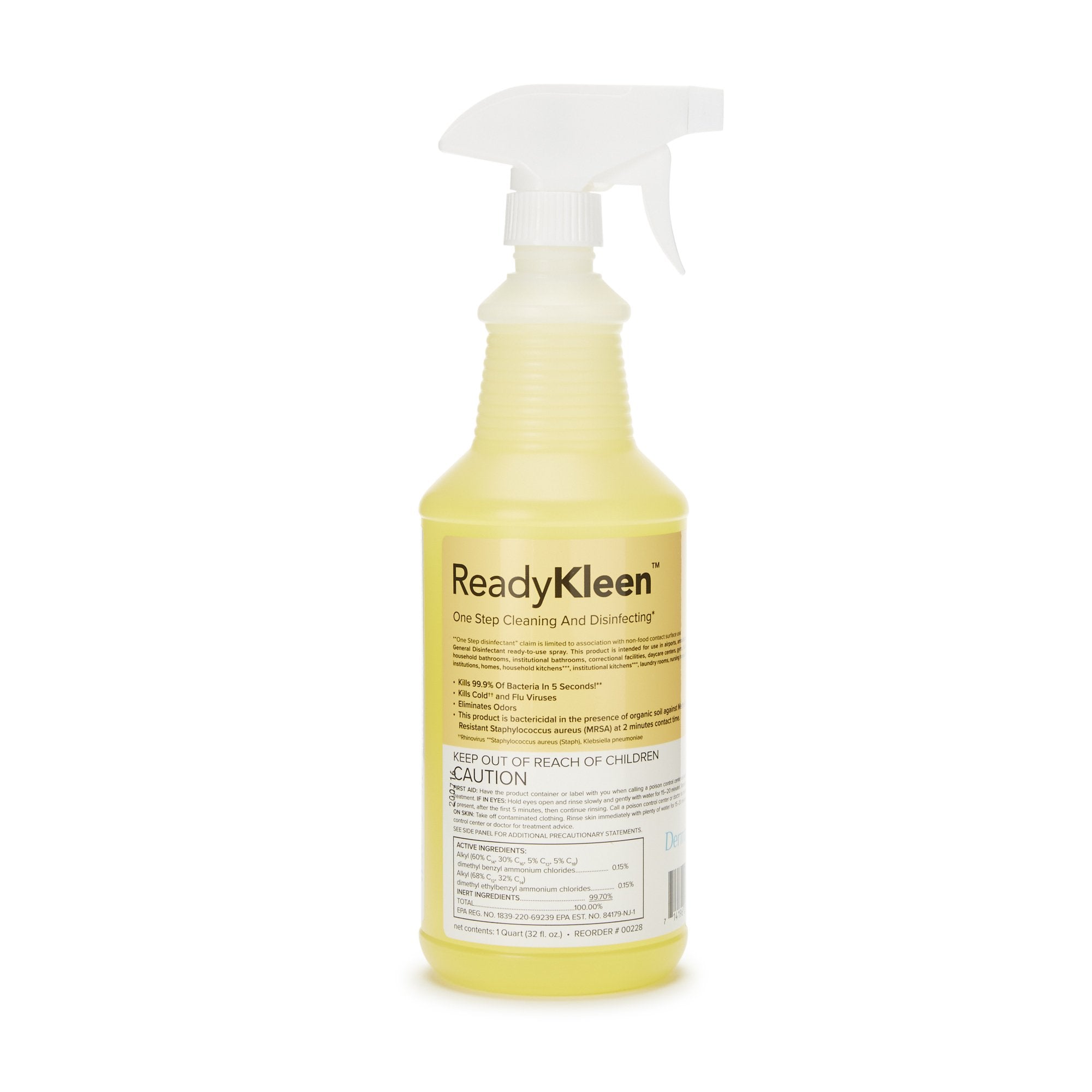 ReadyKleen Scented Surface Disinfectant Cleaner, 32 oz. Spray Bottle -Case of 8 ReadyKleen Scented Surface Disinfectant Cleaner, 32 oz. Spray Bottle -Case of 8