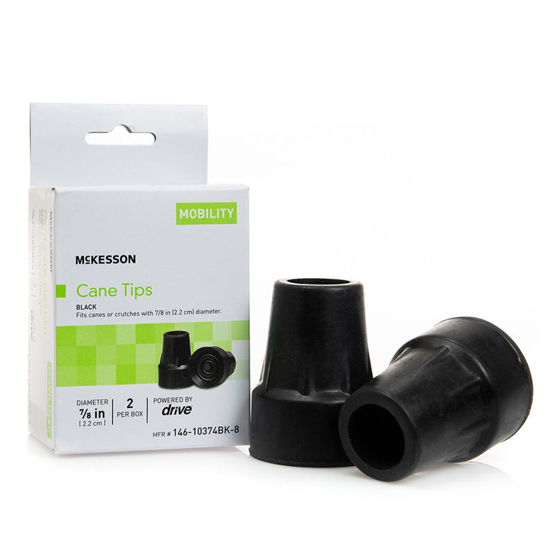 McKesson Cane / Crutch Tip, 7/8 Inch Diameter -1 Pair McKesson Cane / Crutch Tip, 7/8 Inch Diameter -1 Pair