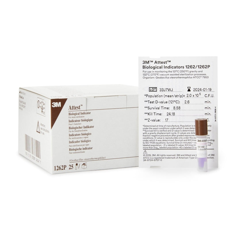 3M Attest Sterilization Biological Indicator Vial - 143644_BX - 1 3M Attest Sterilization Biological Indicator Vial - 143644_BX - 1