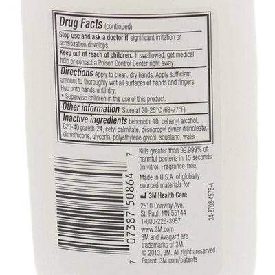 3M Avagard D Instant Hand Antiseptic With Moisturizers - 406350_CS - 8 3M Avagard D Instant Hand Antiseptic With Moisturizers - 406350_CS - 8