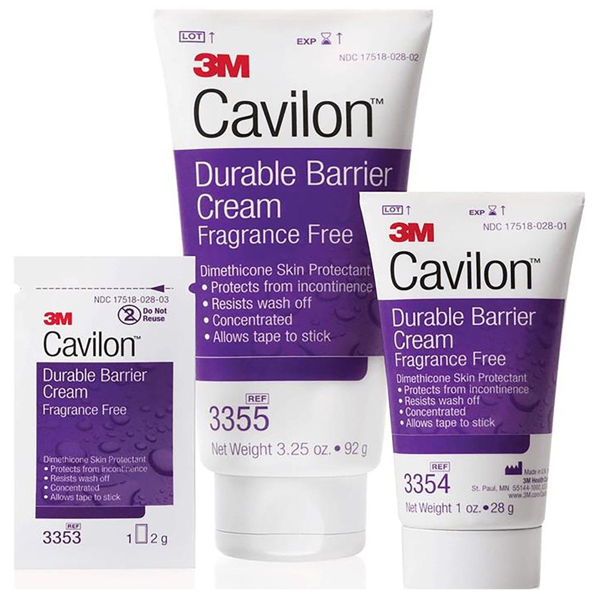3M Cavilon Durable Barrier Cream - 798691_EA - 1 3M Cavilon Durable Barrier Cream - 798691_EA - 1