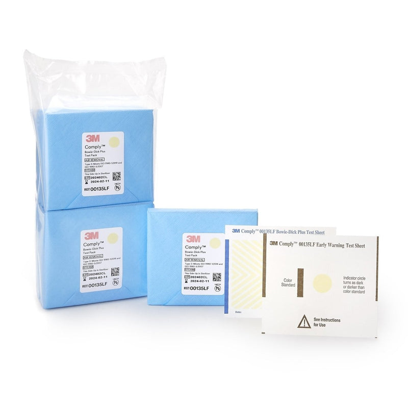 3M Comply Sterilization Bowie Dick Plus Test Pack - 724429_BG - 1 3M Comply Sterilization Bowie Dick Plus Test Pack - 724429_BG - 1