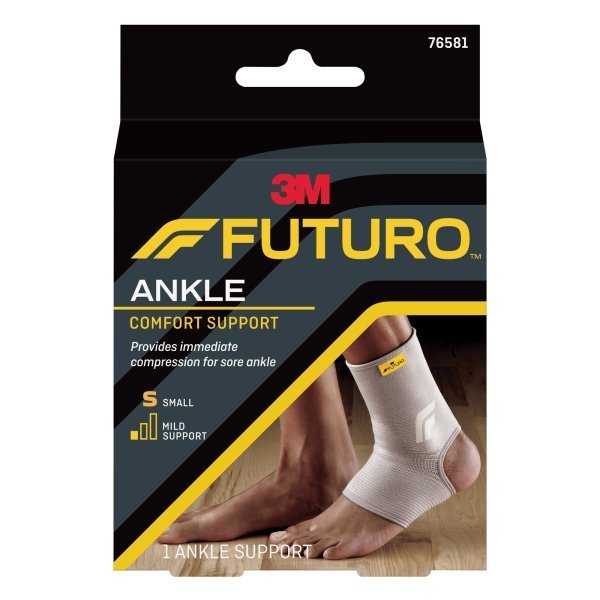 3M Futuro Comfort Lift Sleeve Ankle Support - 412414_EA - 1 3M Futuro Comfort Lift Sleeve Ankle Support - 1080717_EA - 2