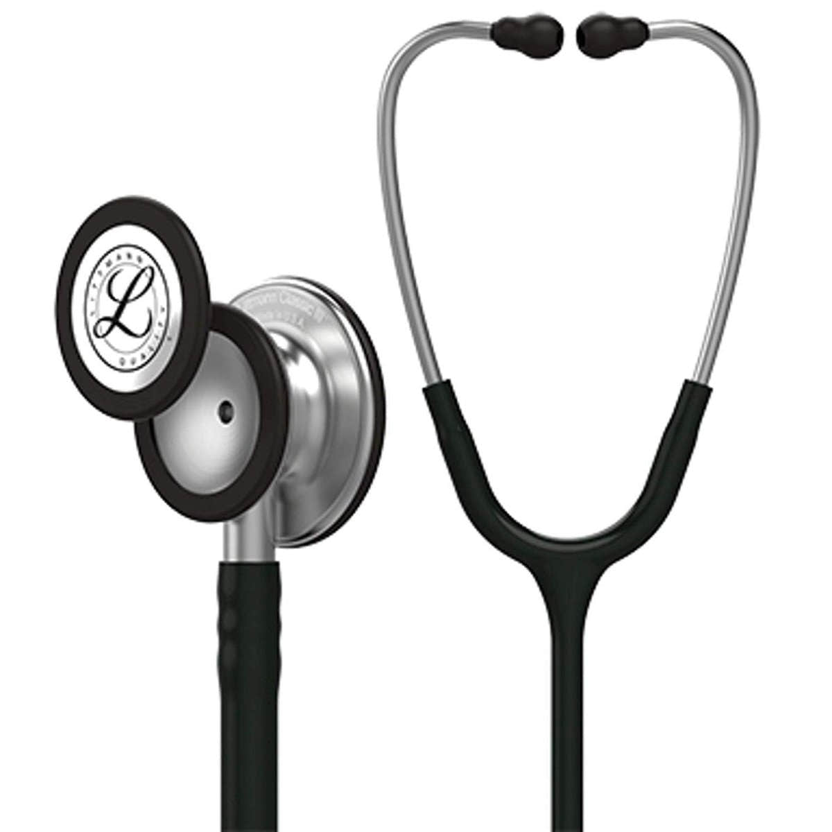 3M Littmann Classic III Monitoring Stethoscope, Black -Each 3M Littmann Classic III Monitoring Stethoscope - 957763_EA - 2