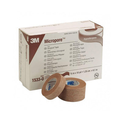 3M Micropore Paper Medical Tape - 5838_BX - 4 3M Micropore Paper Medical Tape - 5838_BX - 4