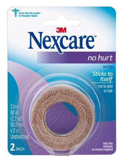3M Nexcare No Hurt Hypoallergenic Material Medical Tape - 1084049_BX - 2 3M Nexcare No Hurt Hypoallergenic Material Medical Tape - 1084049_BX - 2