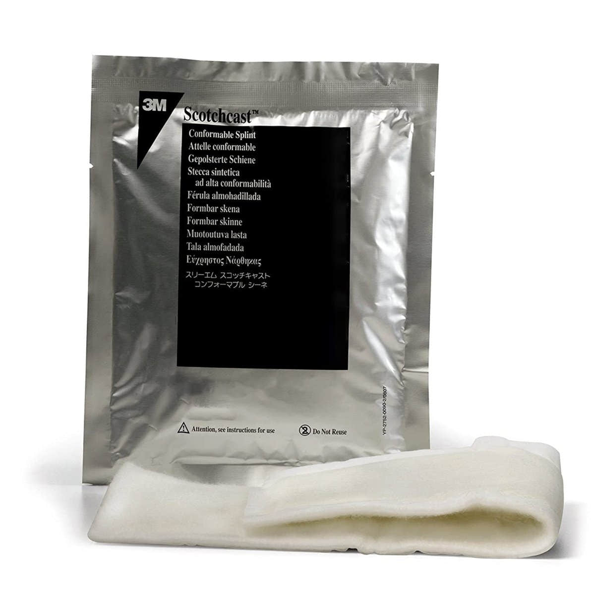 3M Scotchcast Quick Step Double Sided Felt Padded Precut Splint - 1193017_CS - 1 3M Scotchcast Quick Step Double Sided Felt Padded Precut Splint - 1193017_CS - 1