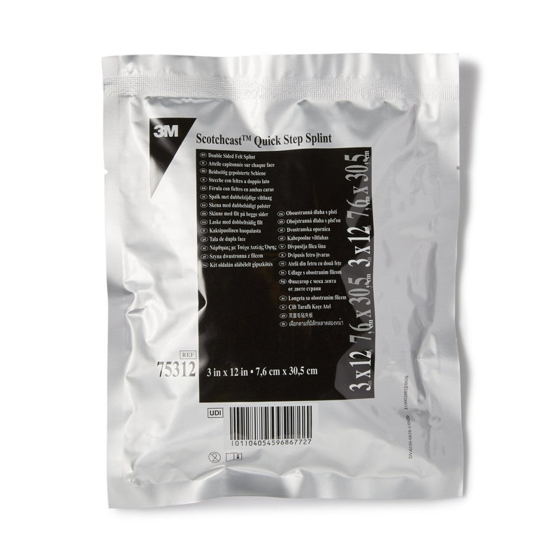 3M Scotchcast Quick Step Double Sided Felt Padded Precut Splint - 1193018_CS - 2 3M Scotchcast Quick Step Double Sided Felt Padded Precut Splint - 1193018_CS - 2