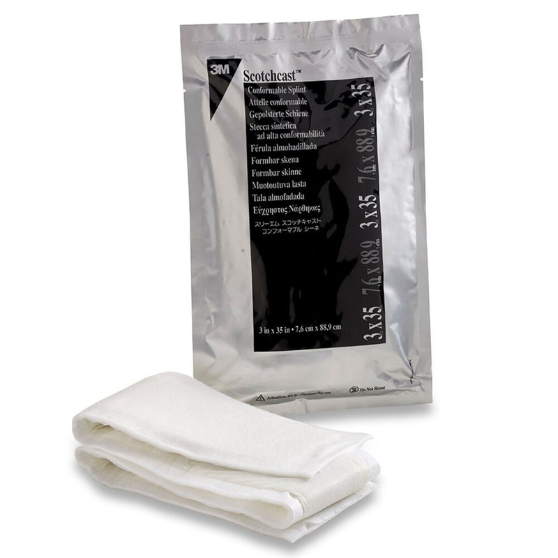 3M Scotchcast Quick Step Double Sided Felt Padded Precut Splint - 1193019_CS - 3 3M Scotchcast Quick Step Double Sided Felt Padded Precut Splint - 1193019_CS - 3