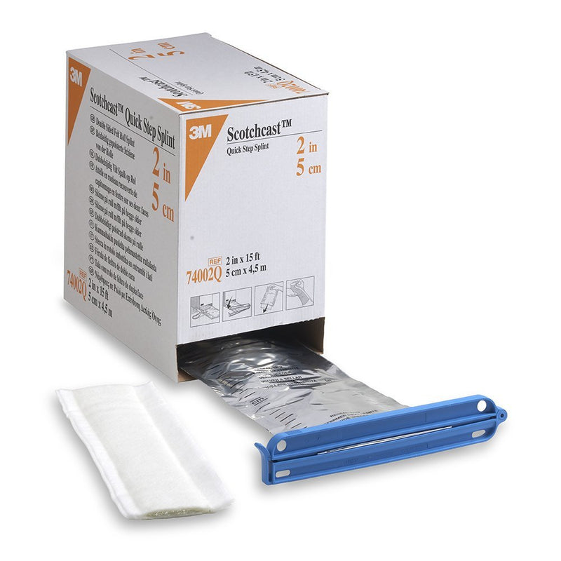 3M Scotchcast Quick Step Double Sided Felt Splint Roll - 983389_CS - 1 3M Scotchcast Quick Step Double Sided Felt Splint Roll - 983389_CS - 1