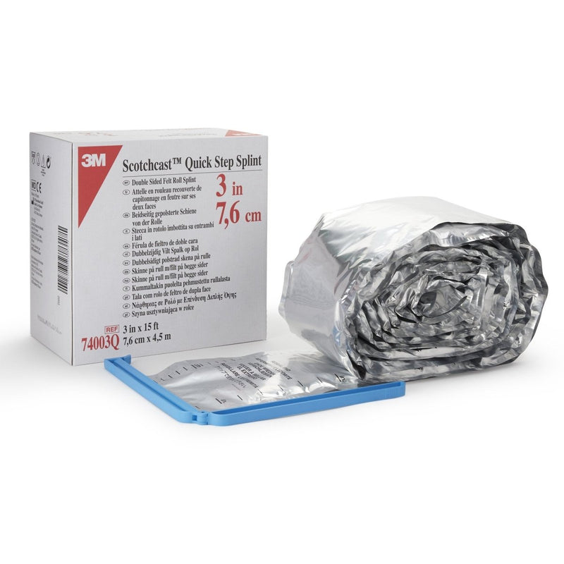 3M Scotchcast Quick Step Double Sided Felt Splint Roll - 983390_CS - 3 3M Scotchcast Quick Step Double Sided Felt Splint Roll - 983390_CS - 3