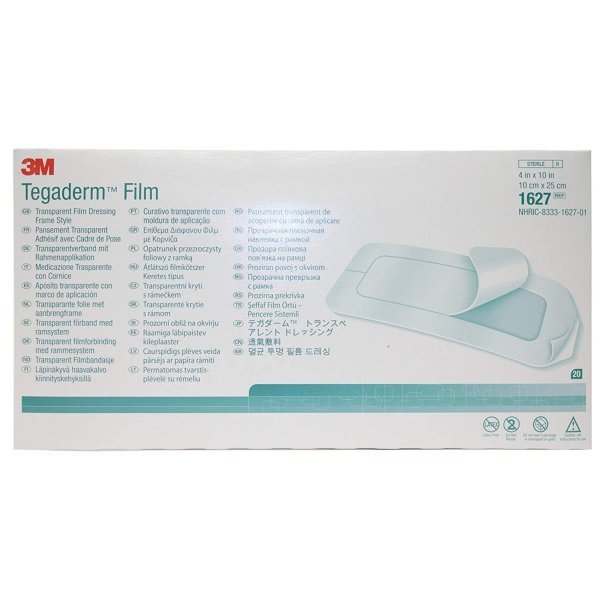 3M Tegaderm Transparent Film Dressing Frame Style - 121653_EA - 18 3M Tegaderm Transparent Film Dressing Frame Style - 121653_EA - 18