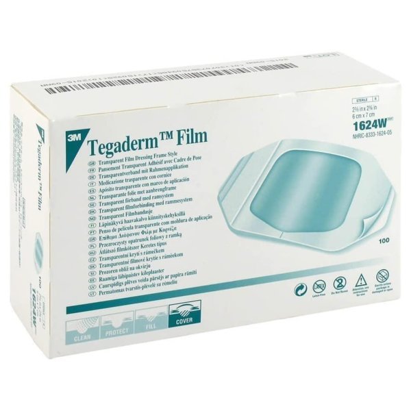 3M Tegaderm Transparent Film Dressing Frame Style - 121653_EA - 9 3M Tegaderm Transparent Film Dressing Frame Style - 121653_EA - 9