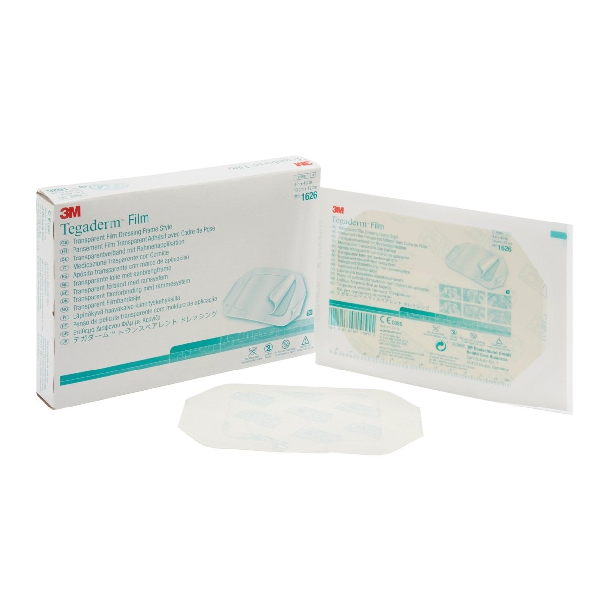 3M Tegaderm Transparent Film Dressing, Rectangle Frame Style - 277404_BX - 1 3M Tegaderm Transparent Film Dressing, Rectangle Frame Style - 277404_BX - 1