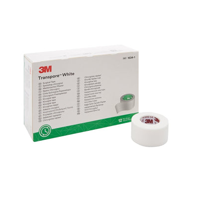 3M Transpore Plastic Medical Tape - 445278_BX - 3 3M Transpore Plastic Medical Tape - 445278_BX - 3