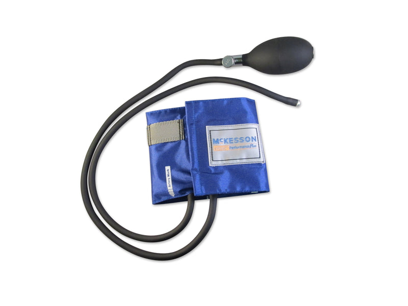 McKesson LUMEON Blood Pressure Bulb and Cuff, Small, Royal Blue, Arm -Box of 1 McKesson LUMEON Blood Pressure Bulb and Cuff, Small, Royal Blue, Arm -Box of 1