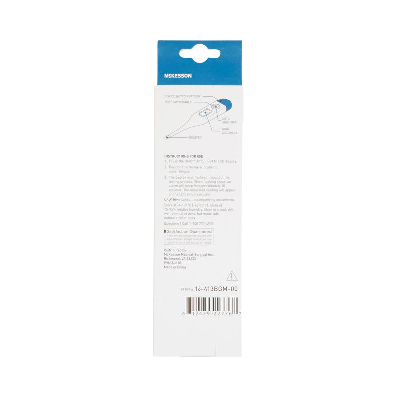 McKesson entrust Digital Oral Thermometer -Box of 25 McKesson entrust Digital Oral Thermometer -Box of 25