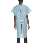 Lew Jan Textile Patient Exam Gown -Dozen of 12 Lew Jan Textile Patient Exam Gown -Dozen of 12
