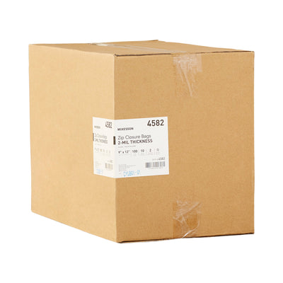 McKesson Zip Closure Bag, 9 X 12 Inches -Bag of 1 McKesson Zip Closure Bag, 9 X 12 Inches -Bag of 1