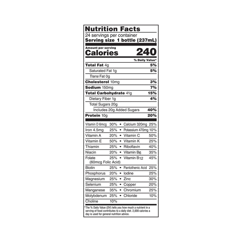 Boost Original Nutritional Drink, Vanilla, 8 oz. Bottle -Case of 24 Boost Original Nutritional Drink, Vanilla, 8 oz. Bottle -Case of 24