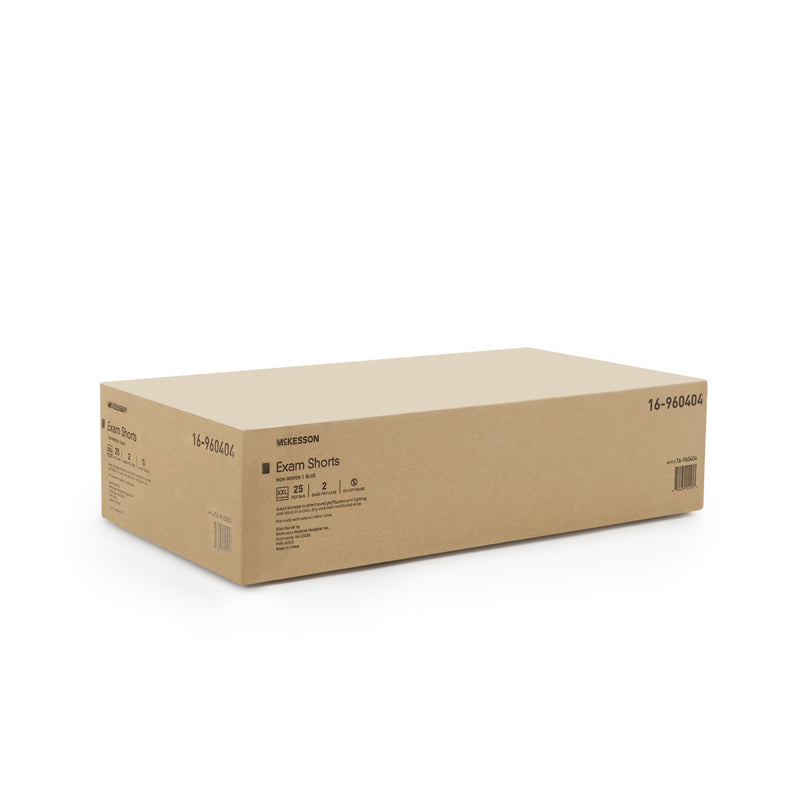 McKesson Patient Exam Shorts, 2X-Large -Bag of 25 McKesson Patient Exam Shorts, 2X-Large -Bag of 25